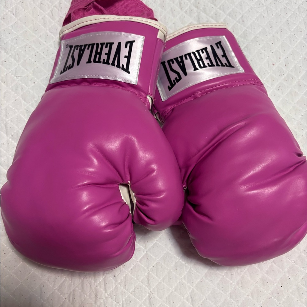 Everlast Fuchsia Training Gloves